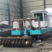 6 8 Pulzieri Spiral Cutter Suction Dredger